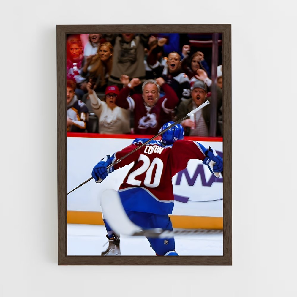 Poster Lancer Colorado – affiche Hockey sur glace (vue 5)